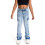 Παντελόνι Cargo Jeans για Κορίτσια, Αγόρια, Ελαστικό, Στενή Γραμμή, Τζιν με Κουμπιά, 5