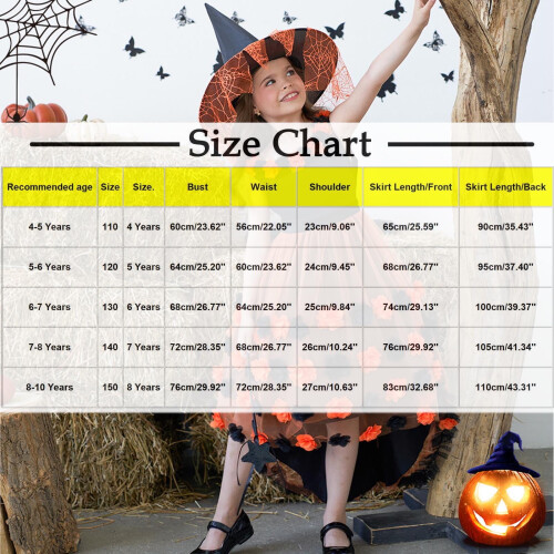 Παιδικό φόρεμα ρόλων για το Halloween με θέμα την πριγκίπισσα, φόρεμα με πέταλα και 1
