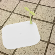 OUNONA Lot de 2 bouchons d'évier en silicone pour salle de bain et cuisine, blanc bébé