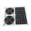 Ηλιακός ανεμιστήρας εξάτμισης 100W, αδιάβροχος και ανθεκτικός, παρέχει ισχυρή ροή 2