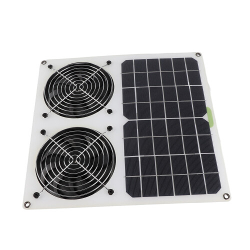 Ηλιακός ανεμιστήρας εξάτμισης 100W, αδιάβροχος και ανθεκτικός, παρέχει ισχυρή ροή 1