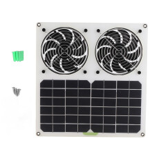 Ηλιακός ανεμιστήρας εξάτμισης 100W, αδιάβροχος και ανθεκτικός, παρέχει ισχυρή ροή