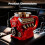 Κόκκινη κούπα καφέ από ανοξείδωτο ατσάλι V8Engine, διπλού τοιχώματος μονωμένη κούπα 4