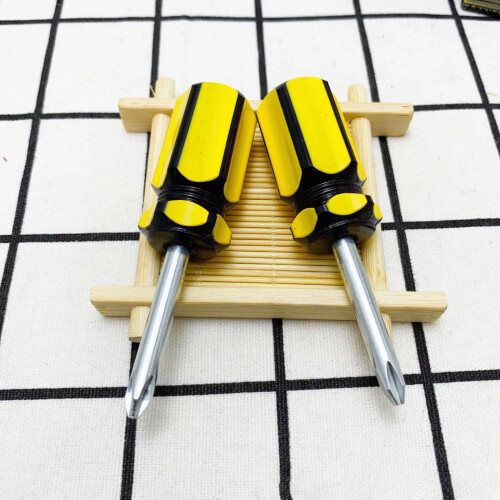 1 Pc Phillips/Flat Head Screwdriver with Non-Slip Soft Grip Handle, 3.3 in – Compatible with Everyday Use 2