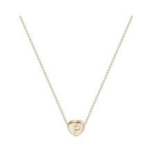 Piccole collane con iniziali Collana con iniziale a forma di cuore Regali per donne e adolescenti Regali per la festa della mamma per mamma, moglie e