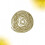 8 mm runde, vergoldete Perlenkette, 5 m Rolle 5