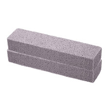 Conjunto de 2 Pedras-pomes para Limpeza de Vasos Sanitários, Banheiras, Churrasqueiras, Cozinhas, Piscinas e Pias – 15 x 3,5 x 2,3 cm