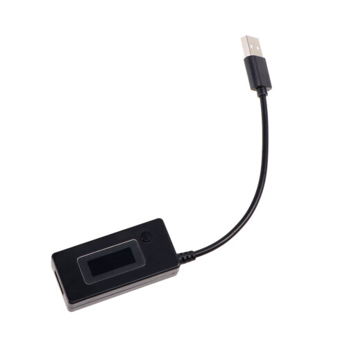 Testador de eletricidade em plástico preto, 1 peça, 2,4 x 1,1 x 0,4 polegadas.