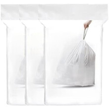 Sacs poubelle Ă cordon Code H, taille 30-35 L, paquet de 60