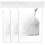 Sacs poubelle à cordon Code H, taille 30-35 L, paquet de 60 1