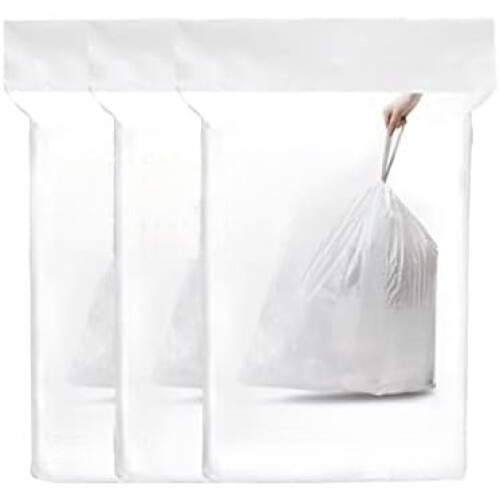 Sacs poubelle à cordon Code H, taille 30-35 L, paquet de 60