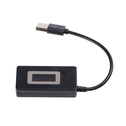Testador de eletricidade em plástico preto, 1 peça, 2,4 x 1,1 x 0,4 polegadas. 2