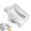 Ouvre-boîte manuel avec décapsuleur, acier inoxydable, 11 cm 2