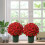 Künstliche Chrysanthemen, UV-beständig, 10 Bündel 6
