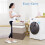 Coș de rufe pliabil, impermeabil, 75 l, set de 3 5