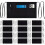 Black server aprons with 3 pockets 12-pack 1