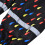 Kinderregenbroek, softshell, mouwloos, winddicht, zwart 5