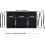 Black server aprons with 3 pockets 12-pack 4
