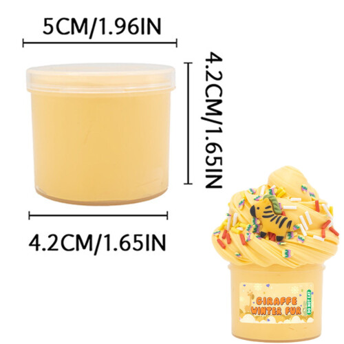 Cloud Butter Slime Kit, 70 ml icke-härdande sensorisk leksak 2