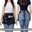Black server aprons with 3 pockets 12-pack 3