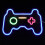 Luce LED per controller di gioco, luci al neon per controller di gioco, lampada 40x27x1cm blu 1