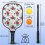 Σετ κουπιών Pickleball από fiberglass με λουλούδια, 2 μπάλες και τσάντα – Συμβατό με 3