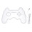 Luce LED per controller di gioco, luci al neon per controller di gioco, lampada 40x27x1cm blu 5
