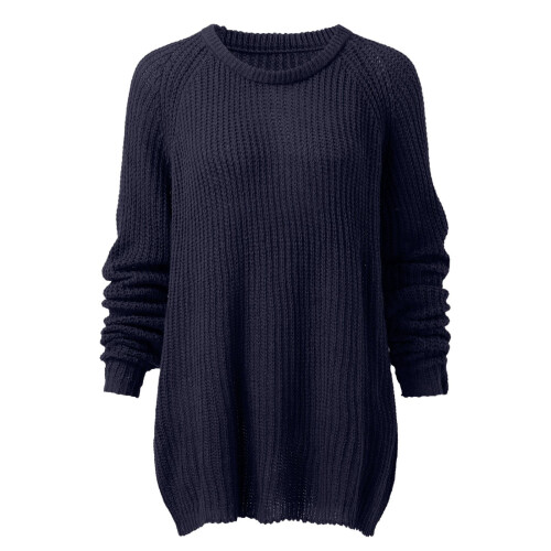 Hässliche Weihnachtspullover für Damen, modischer Langarm-Strickpullover mit schulterfreiem Oberteil, lässiges Top 2