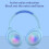 2025 Τα νεότερα παιδικά ακουστικά Bluetooth Over-Ear με μικρόφωνο, ANC, γρήγορη φόρτιση - 5
