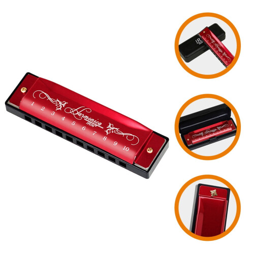 Harmonica pour débutants, harmonica pour étudiants, harmonica pour enfants, harmonica à 10 trous 2