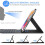 Συμβατό με iPad Mini5/4/3/2/1Θήκη πληκτρολογίου touchpad, μαγνητικό αποσπώμενο ασύρματο 3