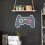 Luce LED per controller di gioco, luci al neon per controller di gioco, lampada 40x27x1cm blu 3