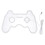 Luce LED per controller di gioco, luci al neon per controller di gioco, lampada 40x27x1cm blu 7