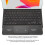 Συμβατό με iPad Mini5/4/3/2/1Θήκη πληκτρολογίου touchpad, μαγνητικό αποσπώμενο ασύρματο 4