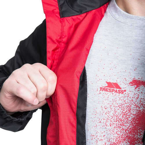 Trespass (L, Black) Trespass Mens Fraser II Waterproof Jacket 2