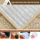 Antislip traptreden 28x9 inch polyester, 4 stuks 3