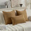 Μαξιλαροθήκες Camel Chenille Σετ 2 τεμαχίων 26x26 ιντσών 4