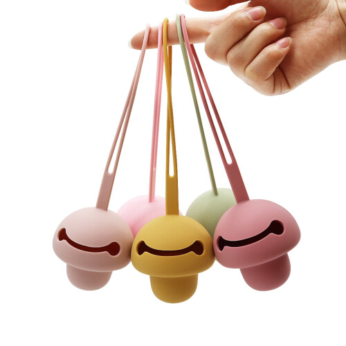 Pacifier Holder Case Silicone Pacifier Holder Cover Pacifier Storage Box Container, Easy to Clean
