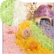 Small Animal Bedding Nesting Paper Pink Purple 1 Pack