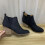 Γυναικείες Φθινοπωρινές Μπότες Vintage Slip On Μπότες με Μυτερή Μύτη και Στρογγυλό 2