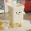 Cubo de basura de plástico rectangular para cocina, 9,05 pulgadas, amarillo 6