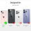 Συμβατή με iPhone14 - Θήκη Xhy – Διαφανής θήκη 3 σε 1 για όλο το σώμα με προστατευτικό 2