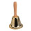 Golden Hand Bell, Iron and Wood, Clear Ring for Kitchen 6