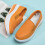 Kukoosong Γυναικεία Ελαφριά Παπούτσια Πεζοπορίας με Συρόμενη Πόρτα, Κίτρινα, Μέγεθος 2
