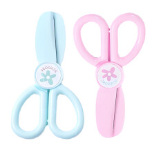 ks mini nůžek s rukojeťmi pro dva prsty, 10,5 cm x 6,3 cm, na stuhy, krajky a lemy – vícebarevné