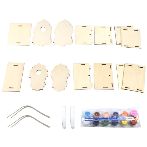 ACDANC2Pcs Χειροτεχνίες για Παιδιά Ηλικίας 4-8 - Κιτ Φτιάξ' το Μόνος σου για Πουλιά - 1