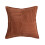 Fronha decorativa retangular macia de 45x45cm para sofá, resistente e durável, na cor marrom, 30x25cm (12x10 polegadas). 2