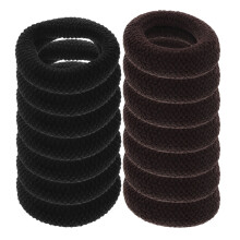 OUNONA14PCS Θήκη μαλλιών υψηλής ελαστικότητας για γυναίκες με χοντρό ύφασμα για