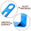 Motorcycle Extension Bracket Blue Aluminum Alloy 1pc 8