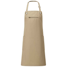 (One Size, Khaki/Brown) Premier Barley Recycled Full Apron